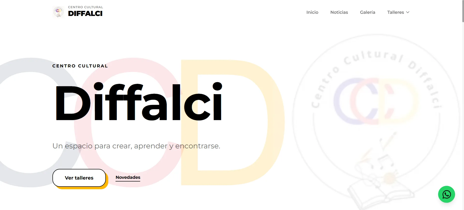 Captura de pantalla de Centro Cultural DIFFALCI